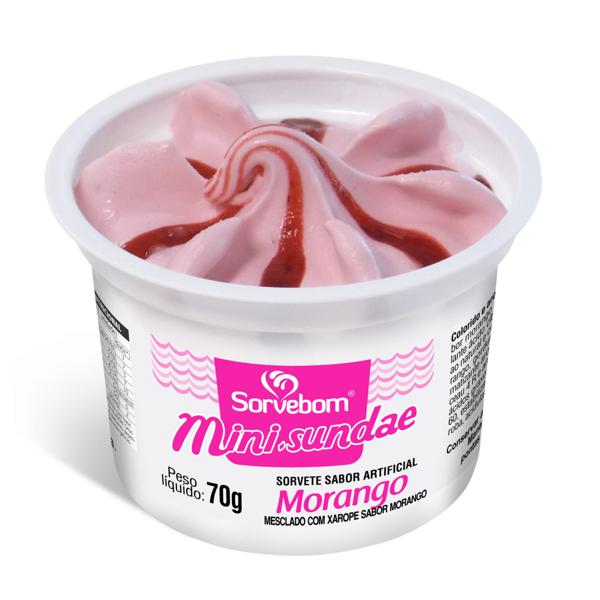 Sorvete Frozen Morango/Maracujá 70g